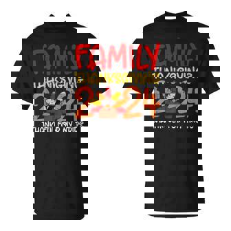 Turkey Family Thanksgiving 2024 Thankful For My Group T-Shirt | Mazezy