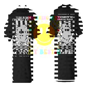 Twinning With My Bestie Twin Matching Twins Day Best Friend T-Shirt | Seseable UK