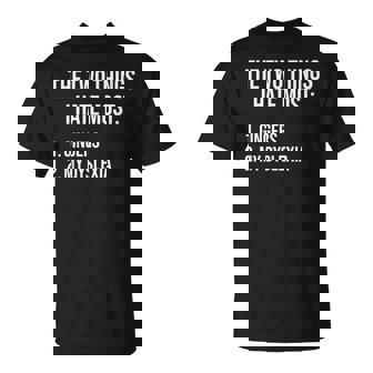 Two Things I Hate Most Gingers My Dyslexia T-Shirt - Seseable