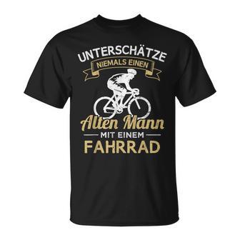 Underschatz Niemals Einen Old Mann Mit Einem Cycling T-Shirt - Geschenkecke