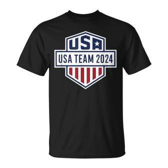 Usa 2024 Go Sport United States Sport Usa 2024 Team 2024 Usa T-Shirt - Monsterry UK