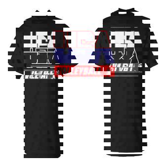 Usa Team Volleyball & American Sports T-Shirt - Monsterry