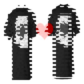 Valentine Clothes Arizona Funny Valentine Hearts T-Shirt - Thegiftio