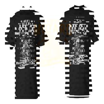 Vieux Motard Que Jamais Humoristique Anniversaire Moto T-Shirt - Cadeauxyz
