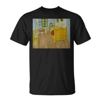 Vincentan Gogh Bedroom In Arles T-Shirt - Geschenkecke