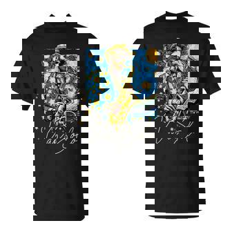 Vincentan Gogh Tocando Saxofón Fans De La Música Y Amantes Del Arte Camiseta unisex - Regaloses