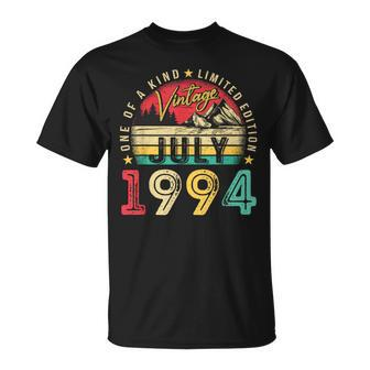 Vintage 30 Year Old July 1994 30Th Birthday T-Shirt - Monsterry CA