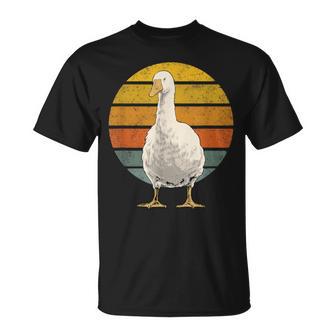 Vintage Goose Sunset Retro Goose T-Shirt - Geschenkecke