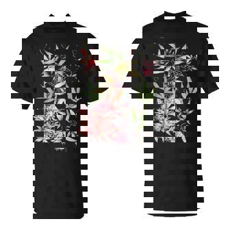 Vintage Marijuana Pot Leaf Flower Weed Cannabis Women T-Shirt | Seseable UK