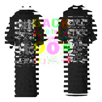 Vintage Retro Back To 90'S 1990S Cool Nineties Costume Party T-Shirt - Monsterry
