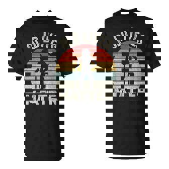 Vintage Retro Old Lives Matter Elderly T-Shirt - Monsterry