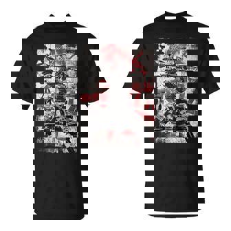 Vintage Samurai Mask Asia Japan Graffiti Tokyo Samurai T-Shirt - Thegiftio