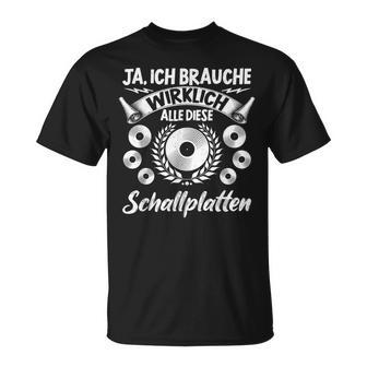 Vinyl Record Collector Slogan Lp Collector Record T-Shirt - Geschenkecke