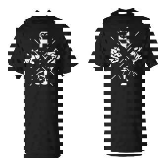 Virtudes Estoicas Sabiduría Temperancia Justicia Coraje Estoicismo Camiseta unisex - Regaloses