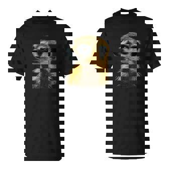 Visage De Suricate Amusant Pour Les Amateurs De Suricates T-Shirt - Cadeauxyz
