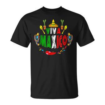 Viva Maxico Día De La Independencia Mexicana I Love Mexico Camiseta unisex - Regaloses