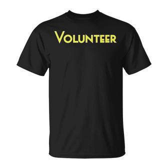 Volunr School College Corporate Event Clothing T-Shirt - Monsterry CA