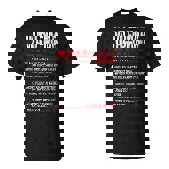 Waldemar Name Facts Last Name Waldemar Name Facts Family Name T-Shirt | Seseable UK