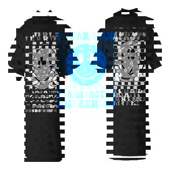 I Wear Blue For Diabetes Awareness Month T1d Type 1 T-Shirt - Monsterry