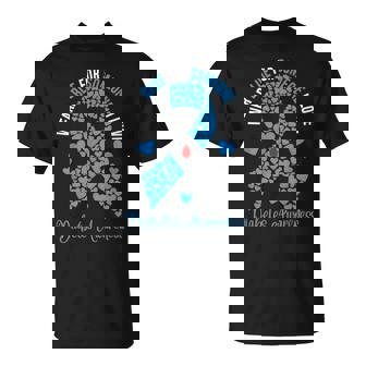 I Wear Blue For Someone I Love Type 1 Diabetes Awareness Day T-Shirt - Monsterry