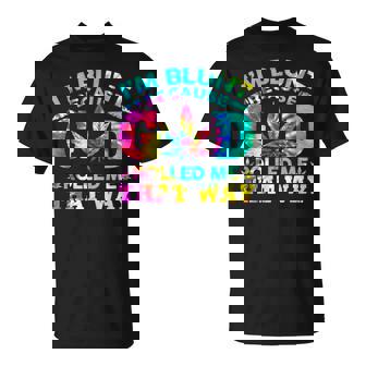 Weed Cannabis Marijuana Leaf Tie Dye Graphic 420 Stoner T-Shirt - Monsterry