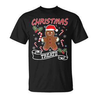 Weihnachtsleckereien I Happy Gingerbread Man T-Shirt - Geschenkecke