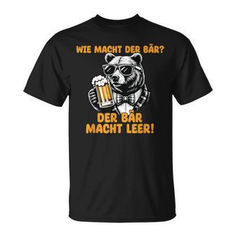 Wie Macht Der Bär German Text T-Shirt - Geschenkecke