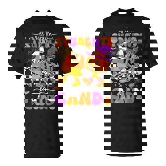 Will Trade Students For Candy Teacher Halloween T-Shirt - Thegiftio UK