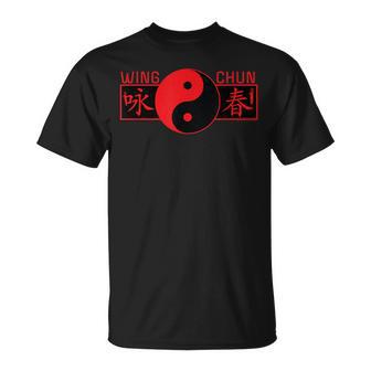 Wing Chun Kung Fu Yin Yang T-Shirt - Seseable