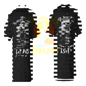 This Witch Votes Trump Halloween Costume 2024 Trumpkin T-Shirt - Monsterry