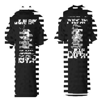 My Wolf Pack Is Waiting I Must Go Family T-Shirt - Monsterry