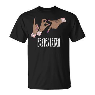 Women's 187 Hand Sign Best Life S T-Shirt - Geschenkecke