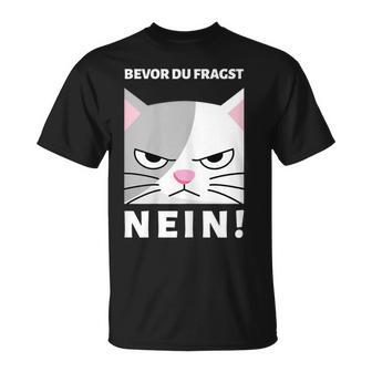 Women's Bevor Du Fragst T-Shirt - Geschenkecke