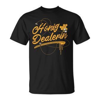 Women's Honey Dealer Beekeeper Honey Dealer Bee T-Shirt - Geschenkecke