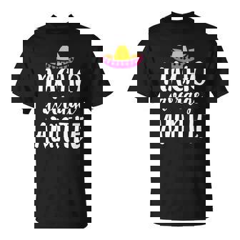 Womens Nacho Average Auntie Womens Cute Funny Aun Gift T-Shirt - Thegiftio
