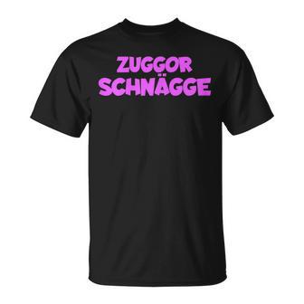 Women's With Zuggorschnägge Zuggorschnägge Motif T-Shirt - Geschenkecke