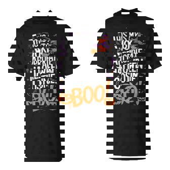 This Is My Work Appropriate Halloween Costume Boo T-Shirt - Thegiftio UK