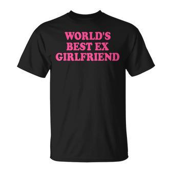 World's Best Ex Girlfriend T-Shirt - Geschenkecke