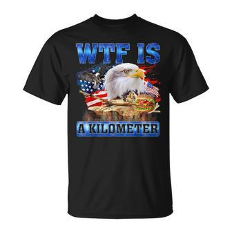 Wtf Is A Kilometer 4Th Of July Outfits For Women T-Shirt - Monsterry UK
