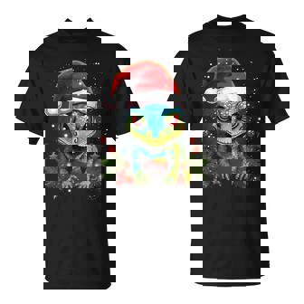 Xmas Gecko Christmas T-Shirt - Monsterry
