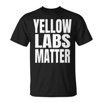 Yellow Labs Matter T-Shirt - Monsterry