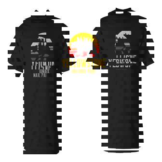 Yellowstone National Park Bear National Park Gift T-Shirt - Thegiftio UK