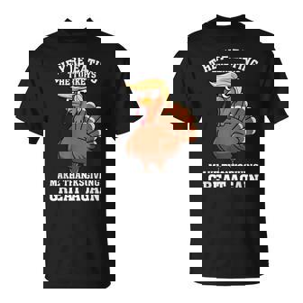 They're Eating The Turkeys Turkey Thanksgiving Trump T-Shirt | Seseable CA
