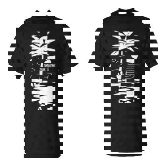 Zanzíbar Tanzania Escena De Playa Minimalista – Tropicalibes Camiseta unisex - Regaloses