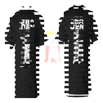 Zebra Queen De Cebra Para Niñas Zebra Para Camiseta unisex - Regaloses