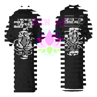 Zen Af Con Flor De Loto Para Hombre Zen Camiseta unisex - Regaloses