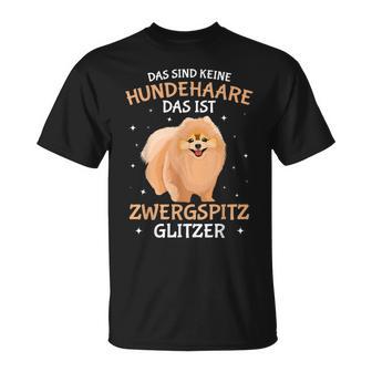 Zwergspitz Glitter Pomeranian Dog Woman T-Shirt - Geschenkecke