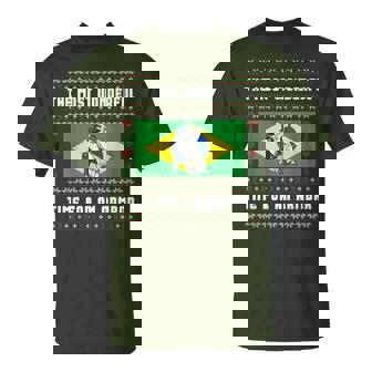 Brazilian Jiu Jitsu Armbar Bjj Ugly Christmas Sweater T-Shirt | Mazezy