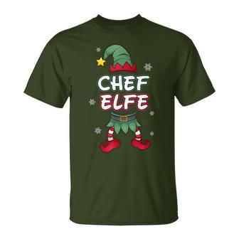 Chef Elf Christmas Outfit Partner Look Christmas T-Shirt - Geschenkecke