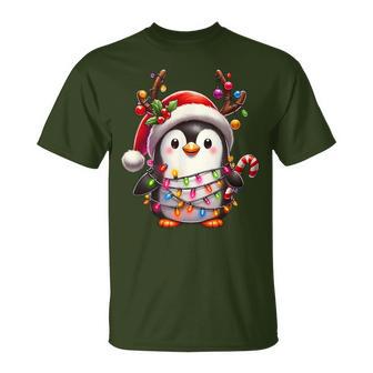 Christmas Children Cute Penguin Xmas T-Shirt - Geschenkecke